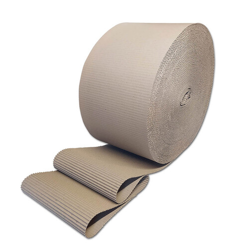 Rollenwellpappe 70 m x 30 cm C-Welle Verpackungsmaterial Wellpappe auf Rolle