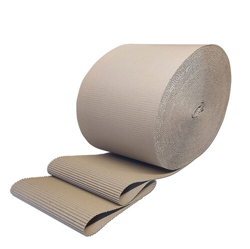 Rollenwellpappe 70 m x 50 cm C-Welle Verpackungsmaterial Wellpappe auf Rolle
