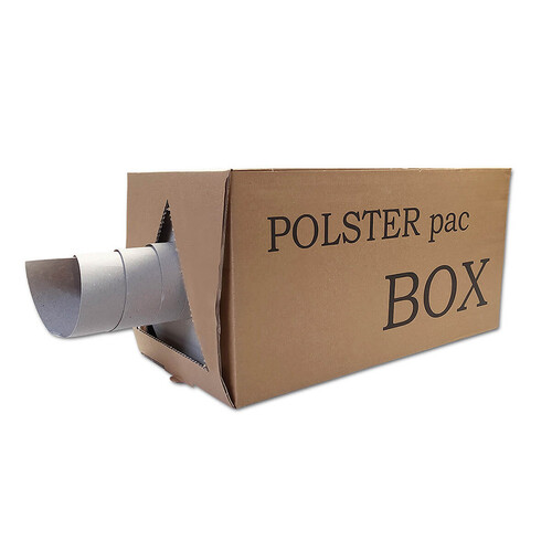 Polsterpapier Spenderbox 200 m x 37,5 cm Schrenzpapier 80g/m² Füllmaterial